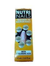 Nutri Nails Nourishing Treatment Hyaluronic Acid Nail Polish 0.4 fl oz /... - $14.73