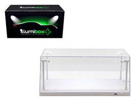 Collectible Display Show Case w LED Lights for 1/18 1/24 Models w White ... - £39.17 GBP