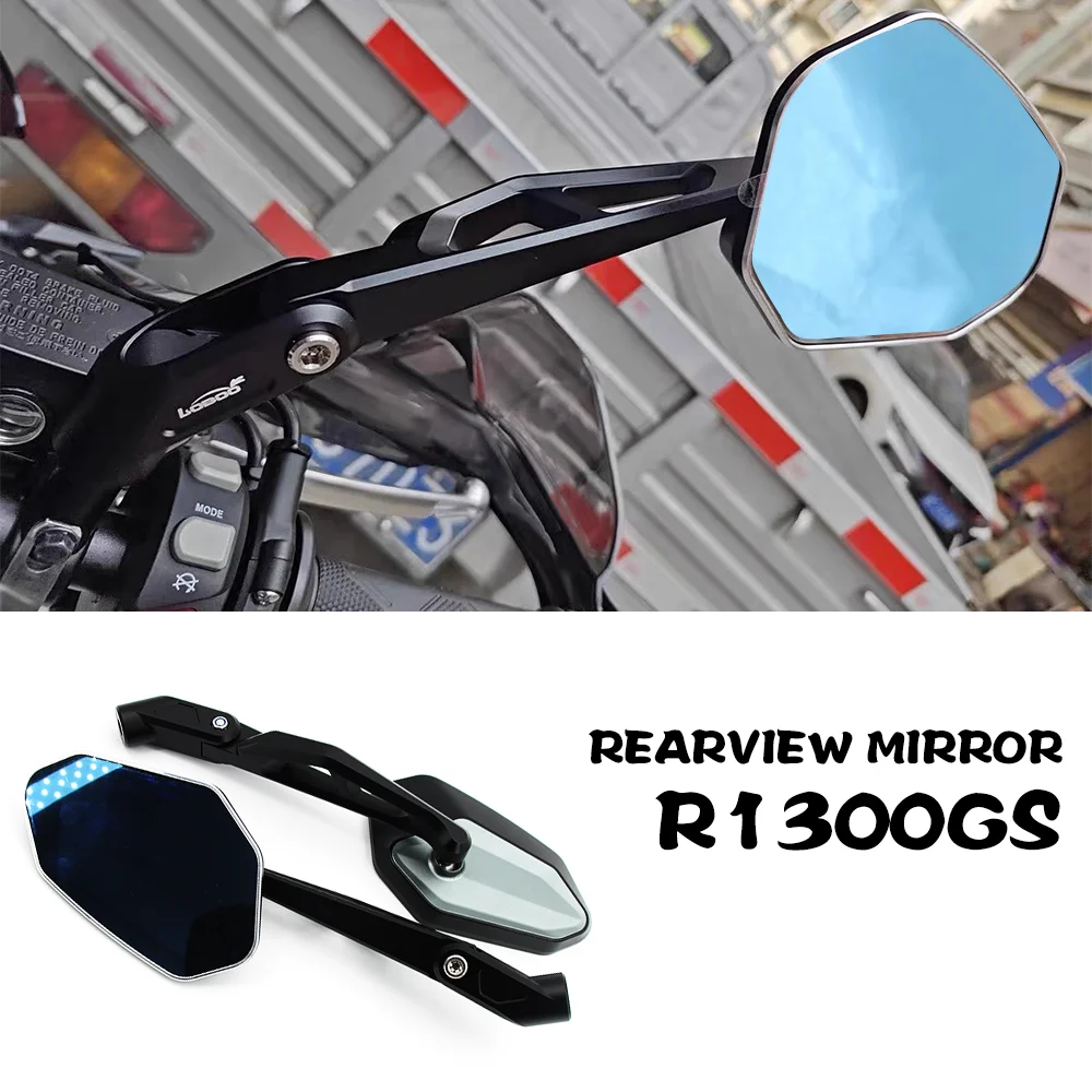 Iew mirror for bmw r1300gs r 1300 gs accessories cnc rearview mirrors bike side mirrors thumb200