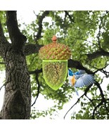 Outdoor Metal Mesh Bird Feeder with Metal Acorn Roof - $151.25 CAD
