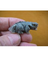 Y-LIZ-IG-15) gray baby IGUANA LIZARD carving SOAPSTONE Peru gem FIGURINE... - £6.74 GBP