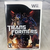 Transformers: Revenge of the Fallen - (Nintendo Wii Games, 2009) Free Shipping!! - $9.46