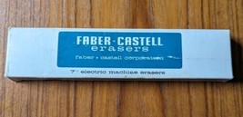 10 Count Faber-Castell 7" Nu-Red Electric Machine Erasers No. 78 NEW OLD STOCK - £9.15 GBP