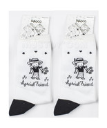 NWT 2 Pair of Children Socks by Enesco &quot;Special Friend&quot; Black &amp; White M ... - £14.93 GBP