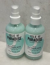 2 Isle Of Paradise Medium Self-Tanning Water Hello Golden Glow 6.76 oz - $35.64