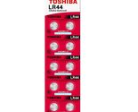 Toshiba LR44 AG13 Alkaline 1.5 Volt Batteries 10 Count - $6.07+