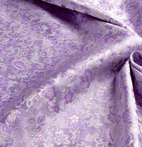Chinese Ancient Flower Brocade,Tapestry Satin Cloth Coat Cospaly Lilac Bag  - £3.59 GBP