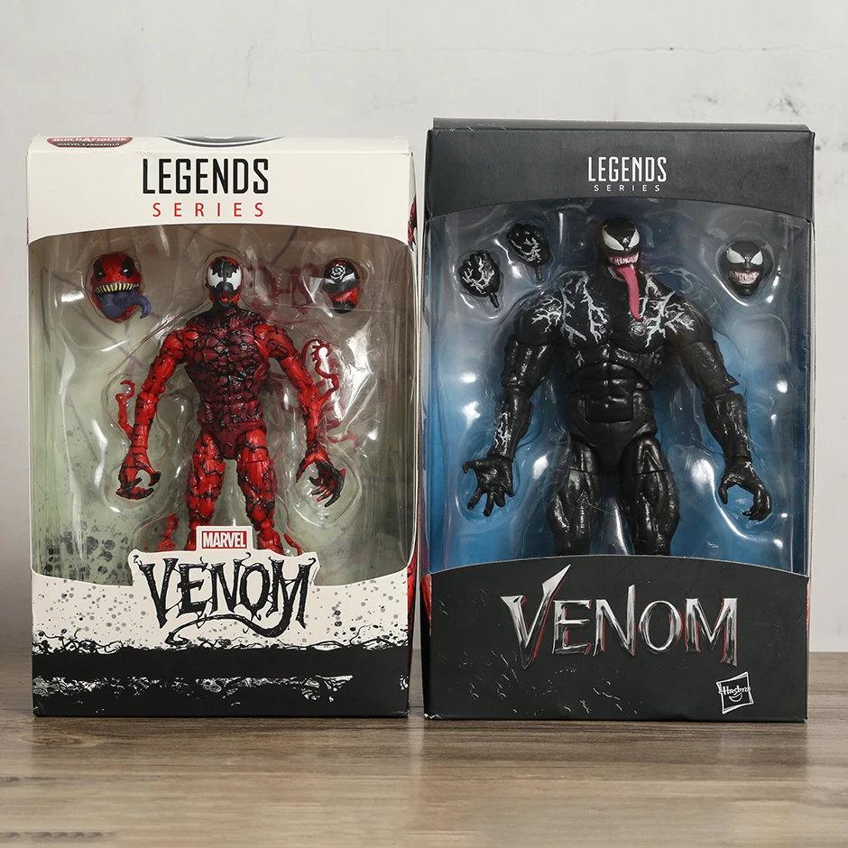 Nom let there be carnage venom carnage pvc action figure toy figurine collectible model thumb200