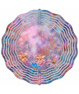 Foggy Flowers Metal Wind Spinner - $47.70 CAD