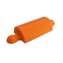 Rolling Pin Recipe Card Stand Business Card Holder - Orange - Made In USA PR4729 - £3.98 GBP