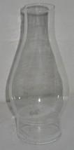 Vintage 7 5/8&quot; Clear Glass Hurricane Shade Oil/Kerosene Candle Lantern L... - $18.81