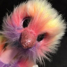 Beanie Boos Ty Asha Rainbow Ostrich Bird Glitter Plush Great Stocking Stuffer - £11.95 GBP