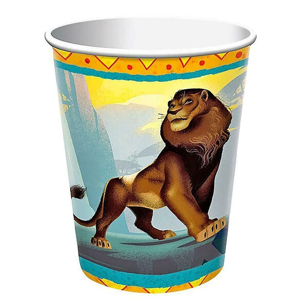 Primary image for Lion King Beverage Cups Birthday Party Supplies 8 Per Package Disposable Paper