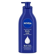 NIVEA Nourishing Body Milk 600ml Body Lotion | 48 H Moisturization | - £24.81 GBP