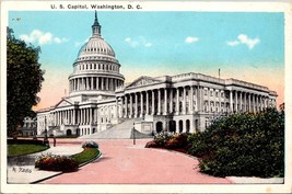 Washington D.C. U.S. Capitol WB Unposted 1915-1930 Antique Postcard - £5.99 GBP