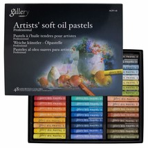 Gallery Soft Oil Pastels Set Of 48 - Assorted Colors - £30.32 GBP