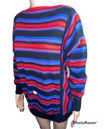 NEW! Great Times Women’s Striped Long Sweater USA Size Small Vintage 1980s - $457.31 MXN
