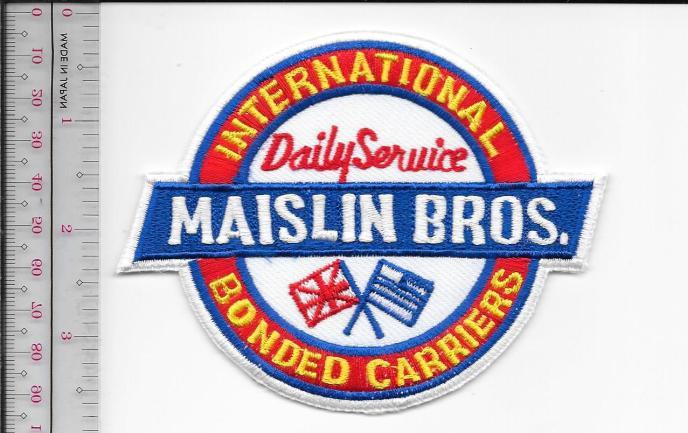 Vintage Trcking &amp; Van Lines Canada Maislin Brothers International Inc To... - $9.99