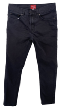 Franky Max Mens Size 30x30 Black Skinny Jeans Denim Grunge Skater Pants - £15.56 GBP