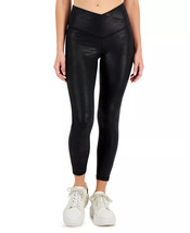 Womens Leggings Crackle Texture Black Size XS JENNI $29 - NWT - £7.12 GBP