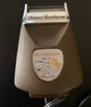 VINTAGE 1975 SUNBEAM MISTER TOUCH UP ELECTRIC HAIR TRIMMER - $8.44