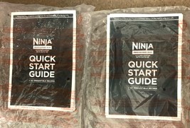 Ninja BN800 Professional Plus Blender Quick Start Guide Manual Book (Lot of 2) - £8.00 GBP