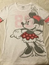 Minnie Mouse Junior Ladies Shirt M Medium From Walt Disney World Burnout Fabric  - £12.24 GBP