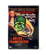 The Bride of Frankenstein (DVD, 1935, Full Screen) Like New !   Boris Ka... - $13.98