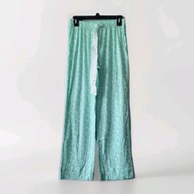 Lands End Pajama Pants Women’s Size S Floral Pockets Cozy - $378.90 MXN