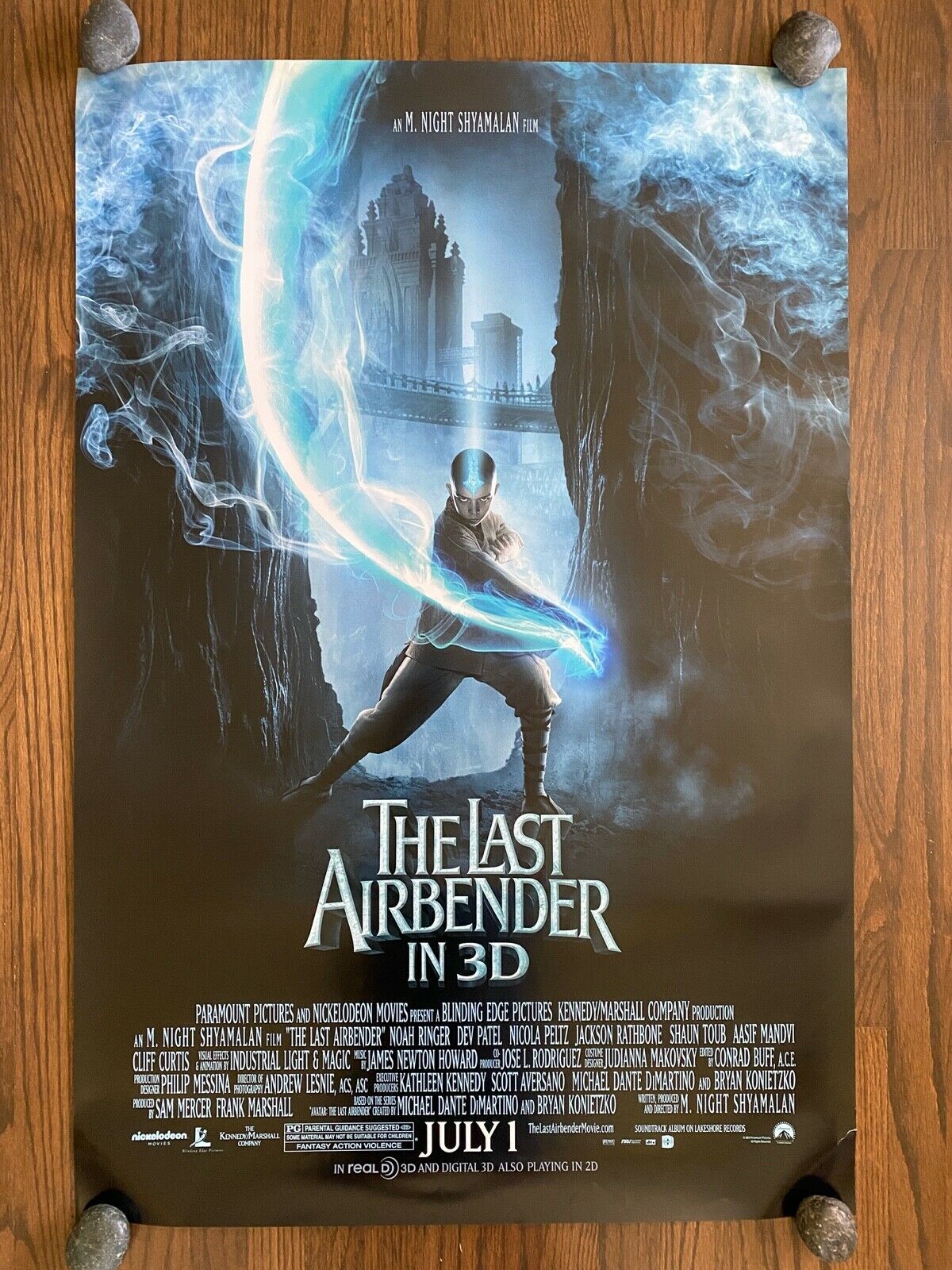 *M. Night Shyamalan&#39;s THE LAST AIRBENDER (2010) SS Advance 1-Sheet With ... - $75.00
