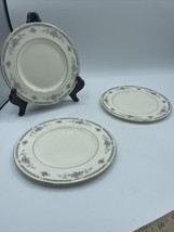 Royal Doulton Rebecca Bread &amp; Butter Plate England Set Of 3 8” - £15.10 GBP