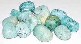 1 lb Turquoise tumbled stones - $110.92