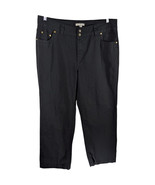 Woman Within Black Jeans Womens Plus Size 18w Straight Leg Denim 39x29.5 - €29,87 EUR