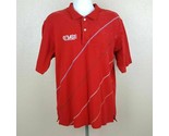 Enyce Men&#39;s Polo Shirt Size L Red TK12 - £6.98 GBP
