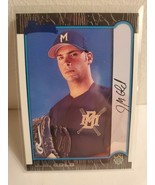 1999 Bowman Baseball Card | J.M. Gold RC | Milwaukee Brewers | #209 - $1.35 CAD