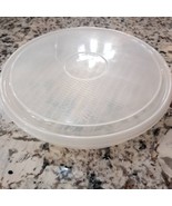 Vintage Tucker Serve &amp; Store Container 8 cups clear Plastic Microwave ro... - $437.15 MXN