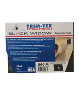 Trim-Tex Black Widow 560-M Drywall Sanding Pads Medium 6/Pack-NEW - $19.63 CAD