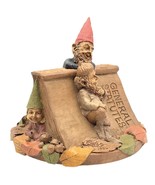 Tom Clark Gnomes OLIVER WENDELL HOLMES &amp; Sandra Figurine #59 1988 Story ... - £18.26 GBP