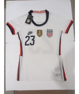 Christen Press #23 USA USWNT 4 Star White Home Womens Soccer Jersey 2020... - $98.23 CAD