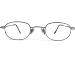 Vintage Bugatti Eyeglasses Frames 23548 Grey Round Oval Full Rim 44-25-135 - $168.65