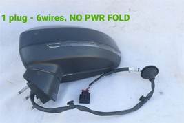 17-19 Audi A3 A3-Quattro Side View Door Mirror Driver Left LH (w/o PWR FOLD)