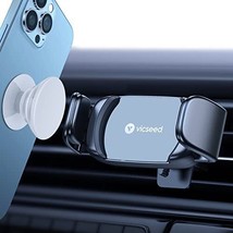 Universal Car Phone Holder Mount - Socket Grip &amp; All Case Friendly - Vent Mount - £41.50 GBP