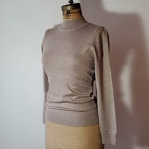 Cielo Sweater Size XL Crew Neck Sweater Soft Stretch Lightweight Oatmeal... - £19.26 GBP