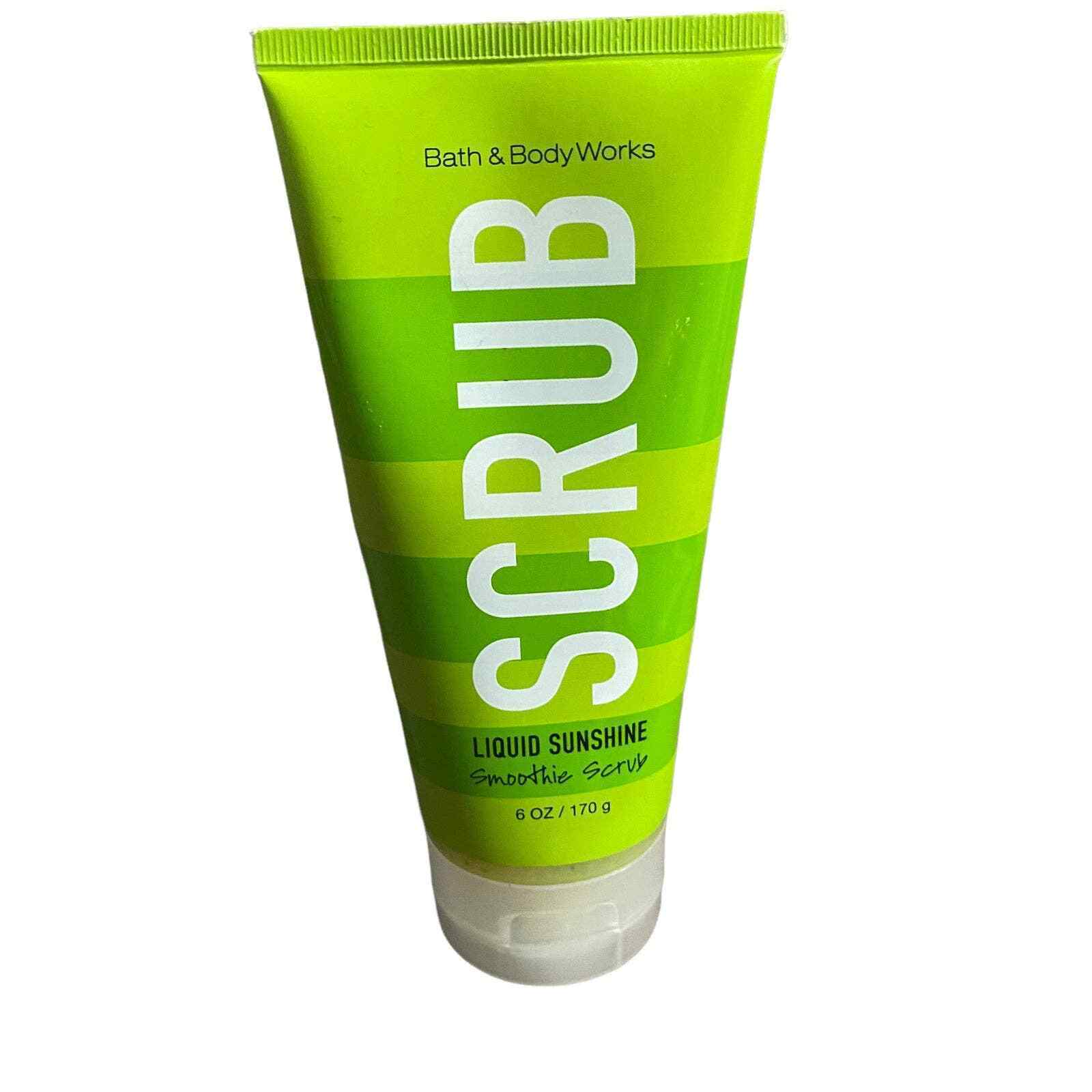 Bath &amp; Body Works LIQUID SUNSHINE Smoothie Scrub signature collection 6 oz - £13.85 GBP