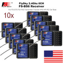 10X FlySky FS-BS6 Receiver 2.4Ghz AFHDS2 For FlySky FS-GT5 FS-IT4S Trans... - £196.64 GBP