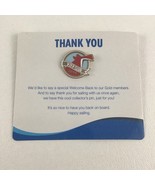 Carnival Cruise Lines Ship VIFP 2014 Gold Member Souvenir Pin Keepsake - $24.70