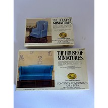 House of Miniatures Dollhouse Kits 40015-40016 Chippendale Blue Wing Cha... - $32.71