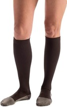 CAROLON Couture Dress Sock, Regular Length, Closed Toe, 15-20mmHg Brown ... - $451.64 MXN
