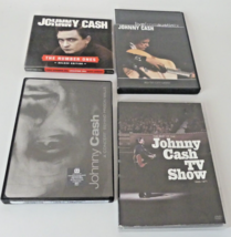 Lot of 4 Johnny Cash Concert DVD&#39;s and One CD Companion, One DVD is NEW ... - $24.70