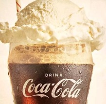 1965 Coca Cola Coke Ice Cream Float Advertisement Soda Pop Beverage HM2Q - $29.99